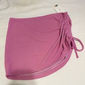 NWT- GB swim coverup/skirt- Large- Purple